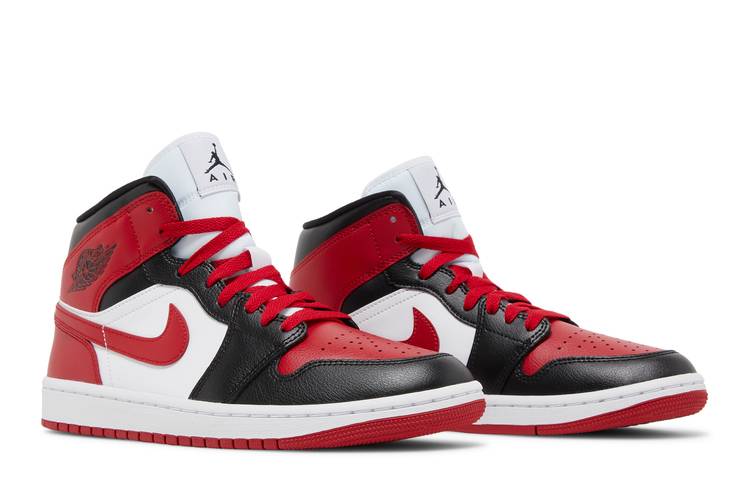 Wmns Air Jordan 1 Mid 'Alternate Bred Toe'