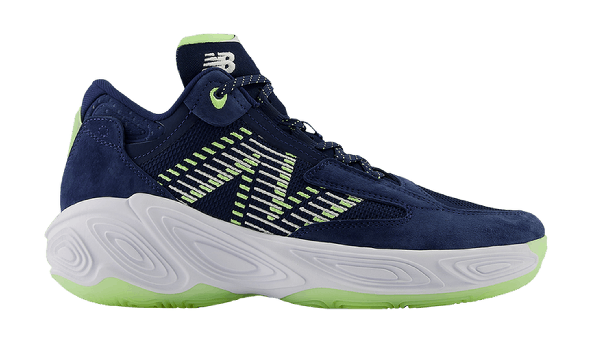 Fresh Foam BB v2 'Navy Bleached Lime Glow'