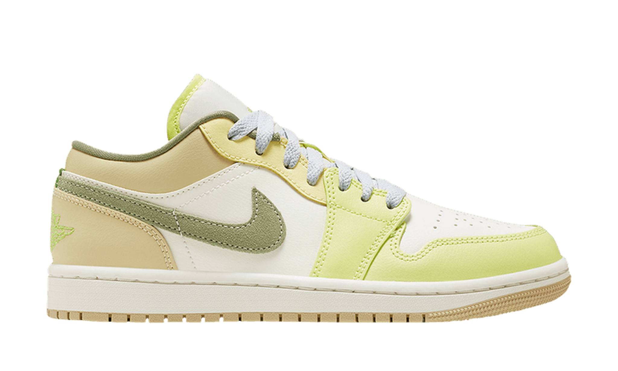 Wmns Air Jordan 1 Low 'Sail Pale Citron'