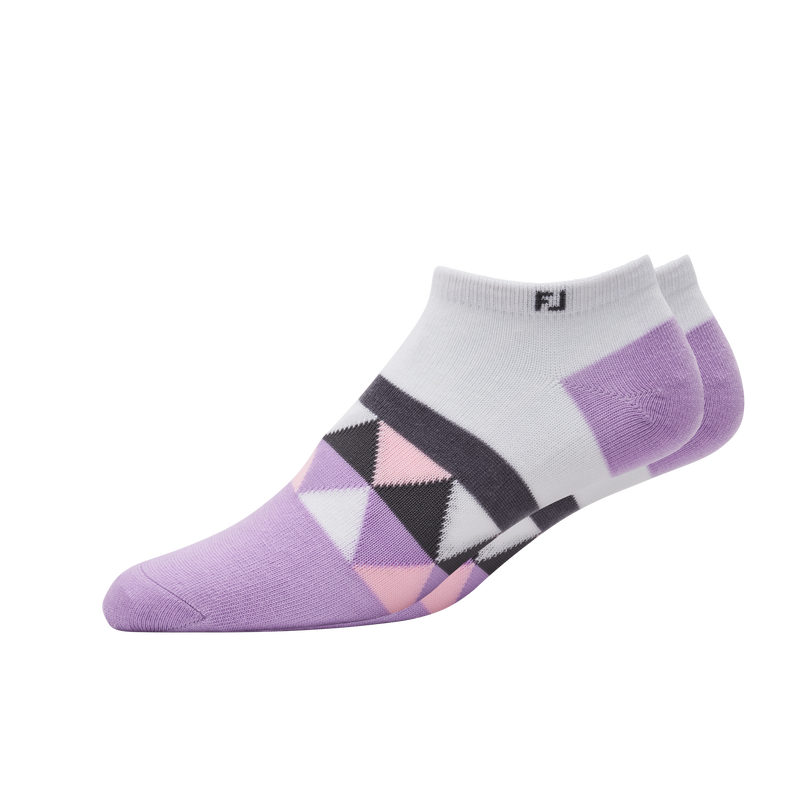 ProDry Lightweight Fashion Low Cut Women - White / Purple / Grey