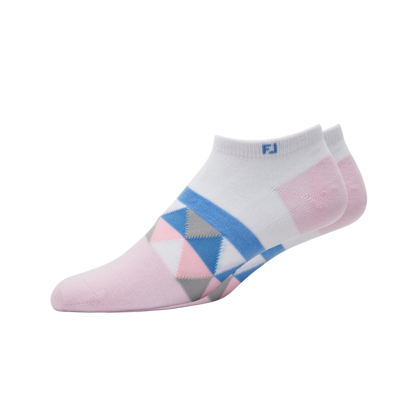 ProDry Lightweight Fashion Low Cut Women - White / Light Pink / Blue