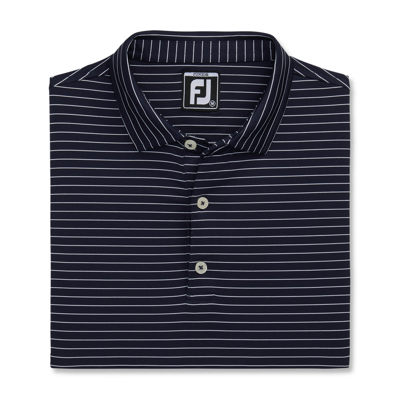 Pencil Stripe Junior - Navy / White