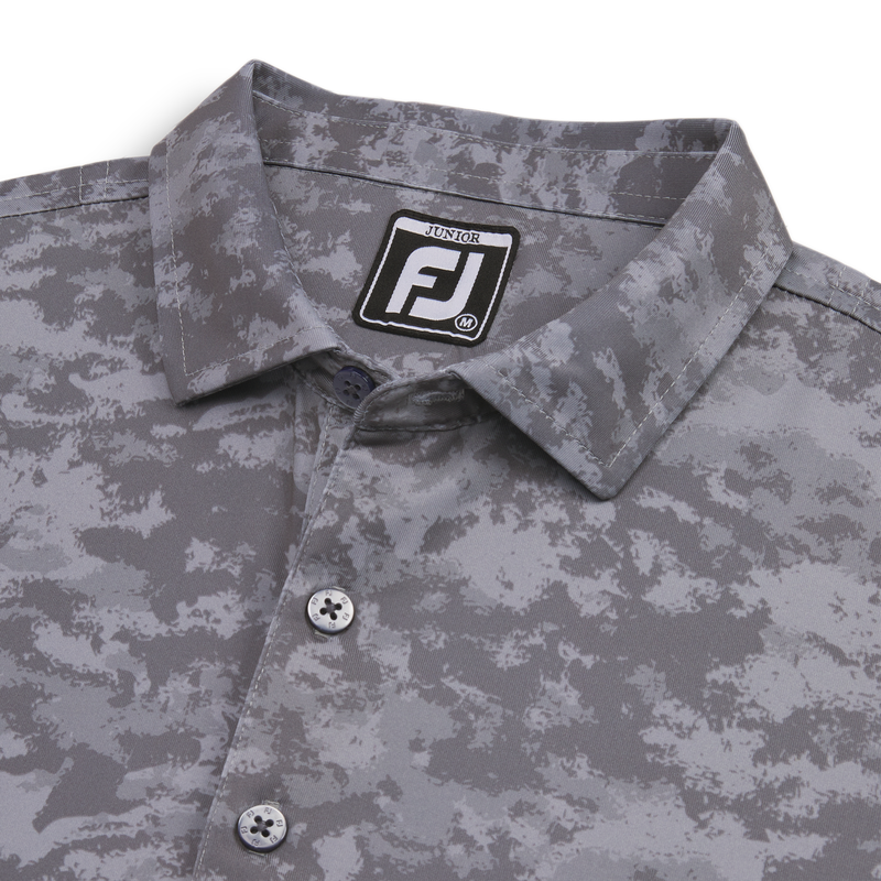Boys Camo Print - Lava