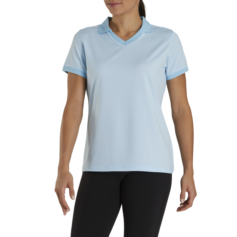 End On End Open Collar Women - Light Blue
