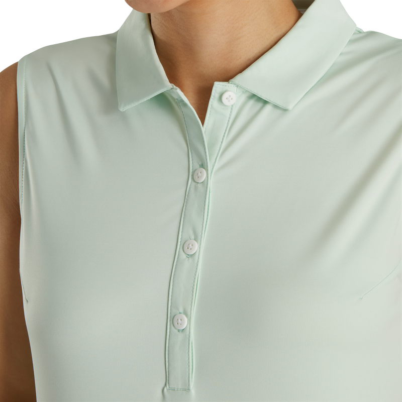 Solid Lisle Self Collar Women (Women's) - Mint