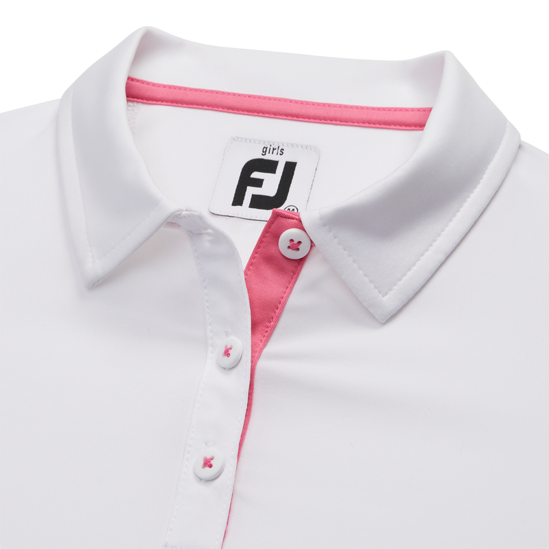 Short Sleeve Shirt Junior Girl - White