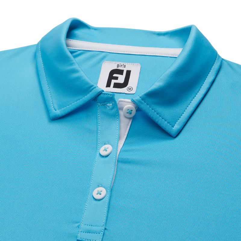 Short Sleeve Shirt Junior Girl - Aqua