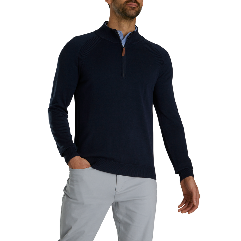 Half-Zip Sweater (Men's) - Navy