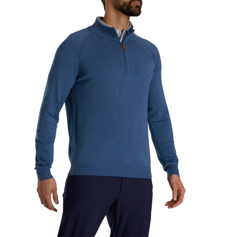 Half-Zip Sweater (Men's) - Heather Storm
