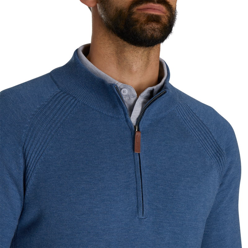 Half-Zip Sweater (Men's) - Heather Storm