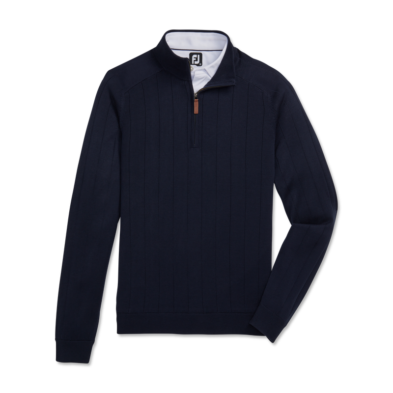 Drop Needle Pullover - Navy