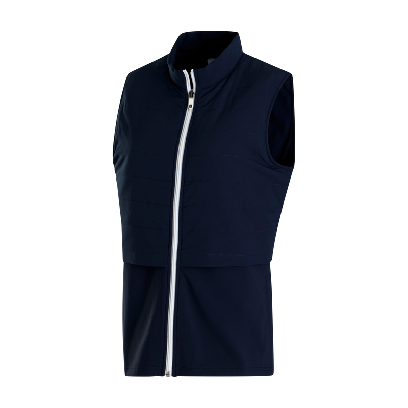 Layered Insulated Vest Women - Navy
