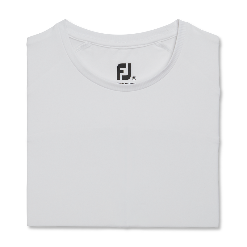 Short Sleeve Crew Neck Women (Women's) - White