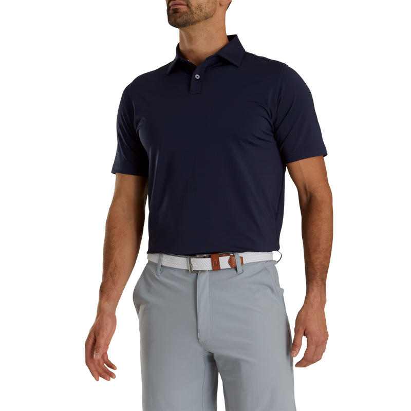 Athletic Fit Solid Lisle - Navy