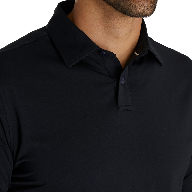 Athletic Fit Solid Lisle - Black