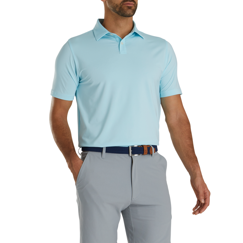 Athletic Fit Solid Lisle - Sea Glass