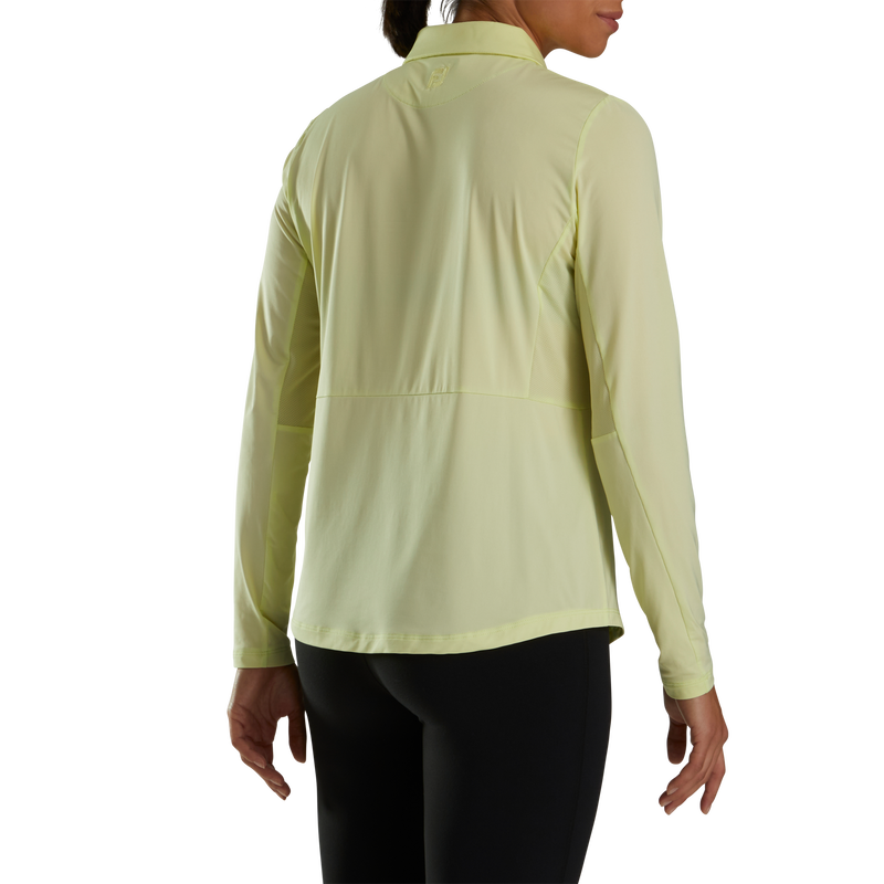 Long Sleeve Sun Protection Shirt Women - Yellow