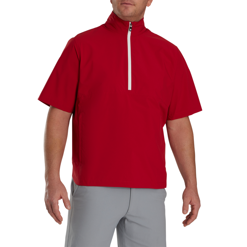 HydroLite X Short Sleeve Rain Shirt - Dark Red