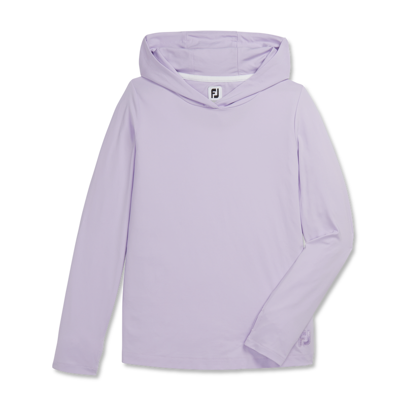 Sun Protection Hoodie Junior Girl - Lavender