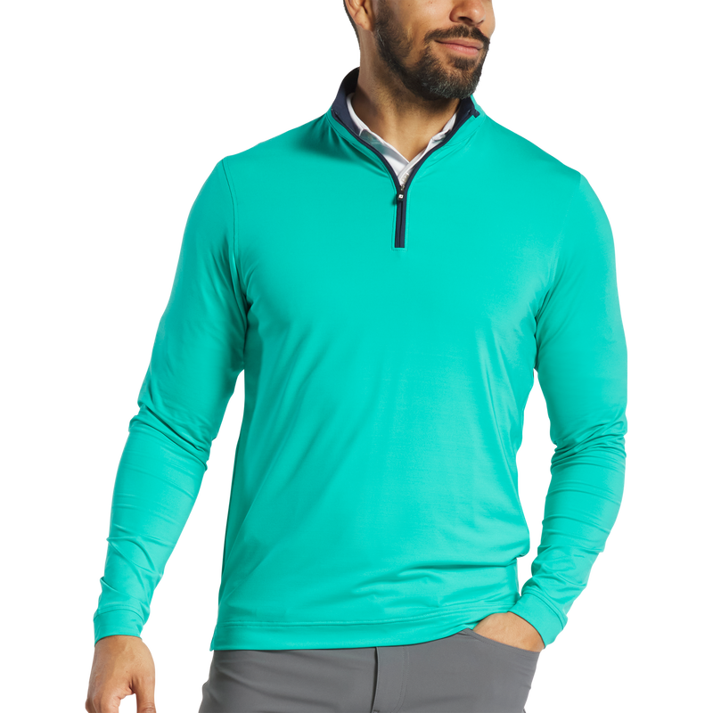 Lightweight Solid Mid-Layer - Emerald