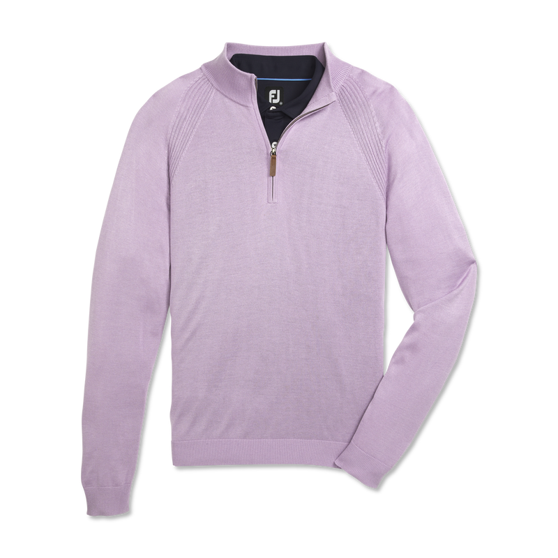 Half-Zip Sweater (Men's) - Heather Lavender