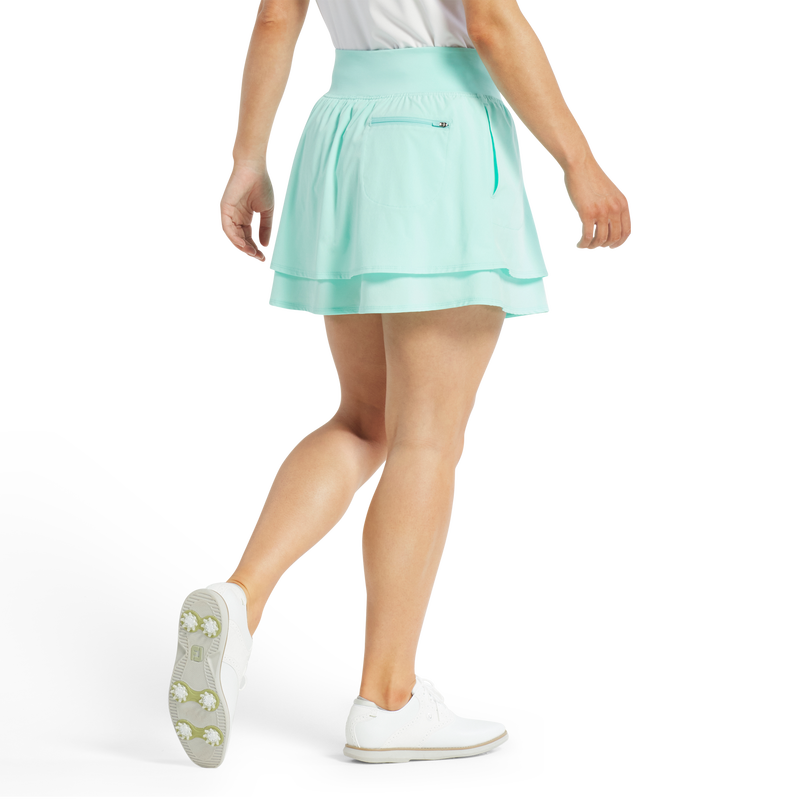 Lightweight Woven Skort Women - Aqua