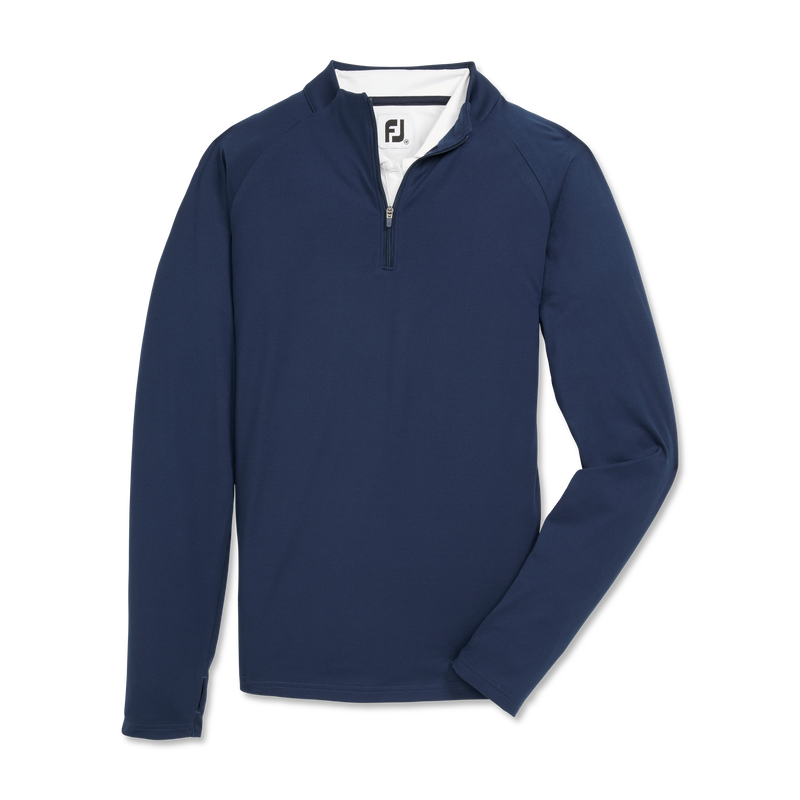 Space Dye Quarter-Zip Mid-Layer Women - Solid Navy