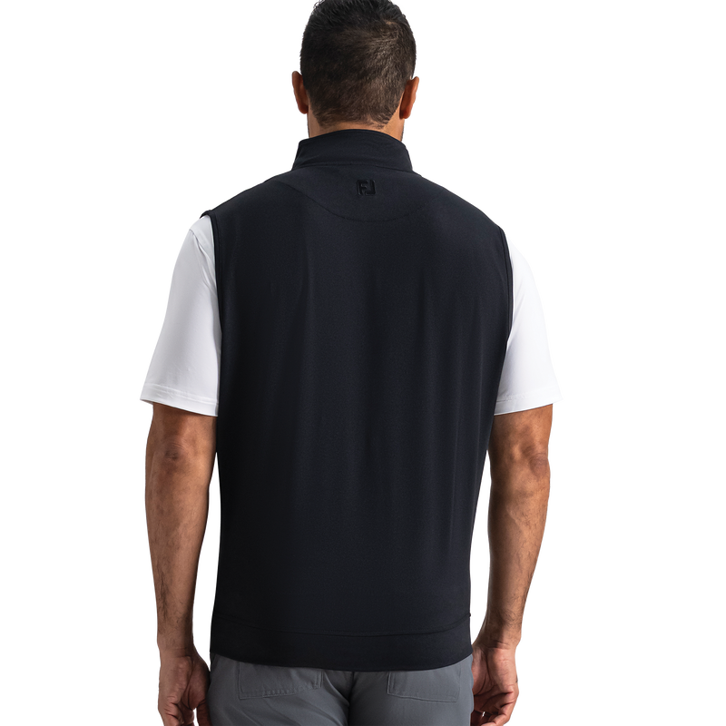Approach Quarter-Zip Vest - Black