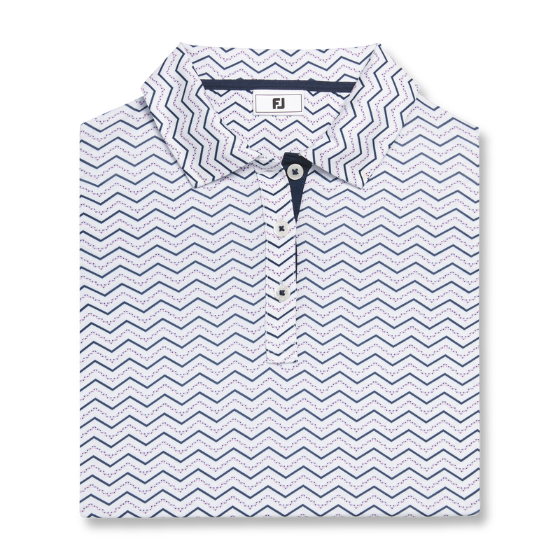 Short Sleeve Shirt Junior Girl - Chevron Dot