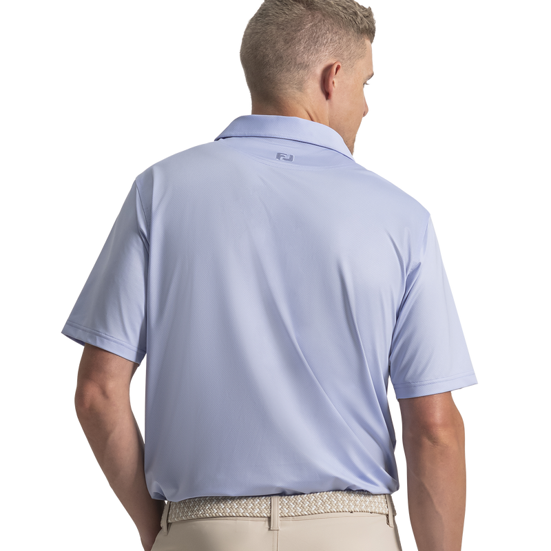 Tonal Dot Print Lisle - Periwinkle