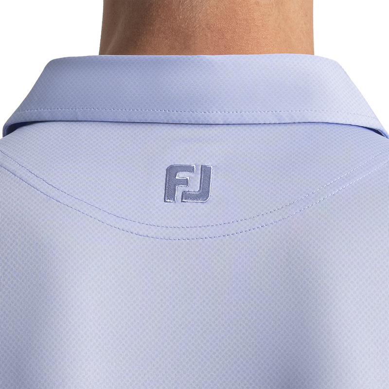 Tonal Dot Print Lisle - Periwinkle