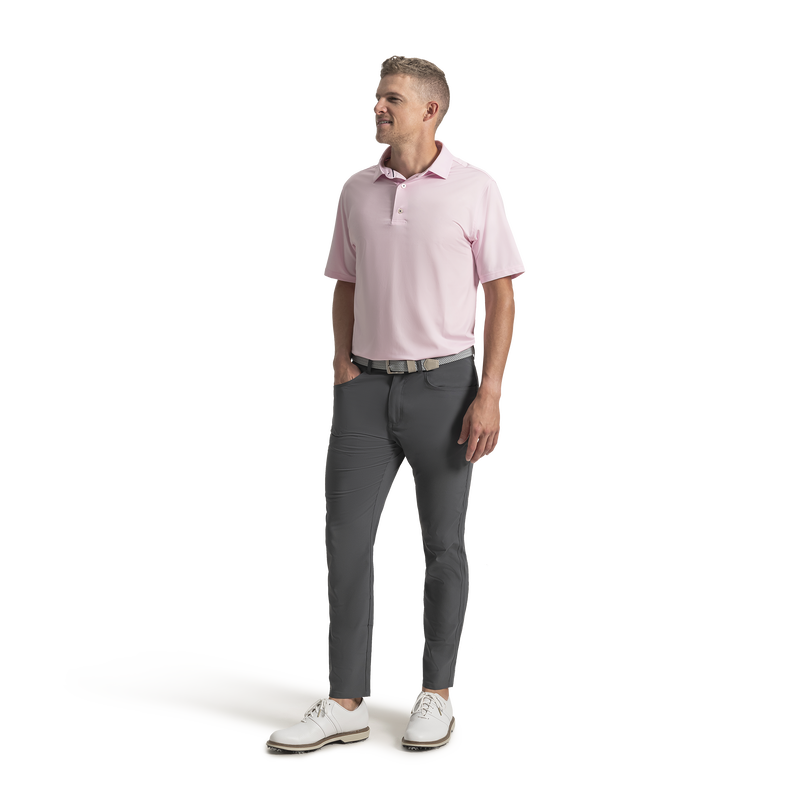 Tonal Dot Print Lisle - Light Pink