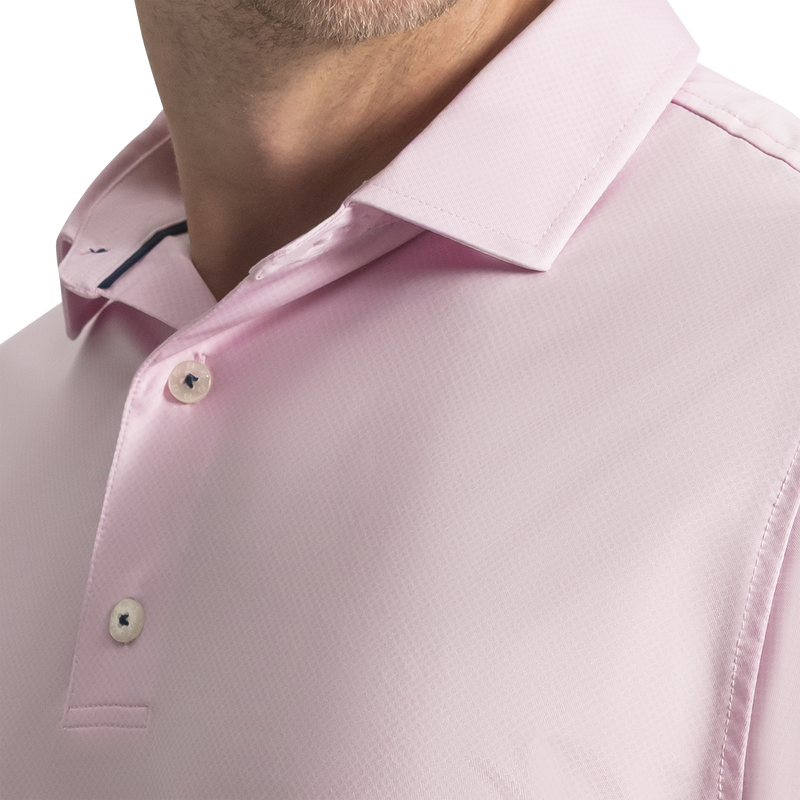 Tonal Dot Print Lisle - Light Pink