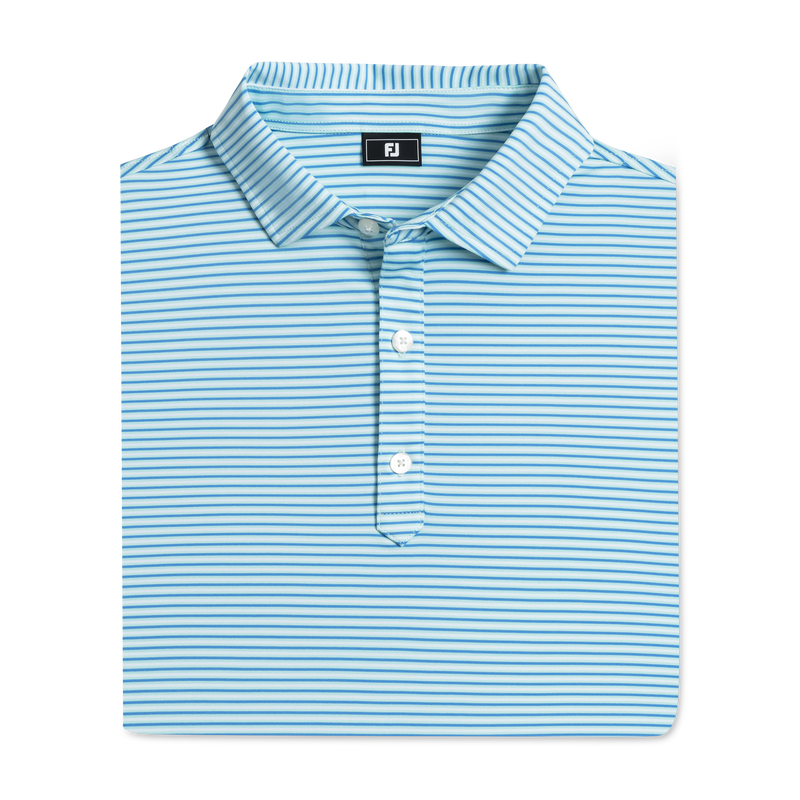 Smooth Stripe Lisle - Mint / Blue / White