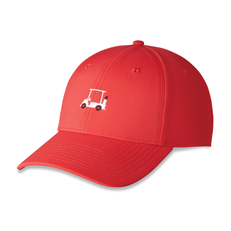 Cart Logo Performance Hat - Red