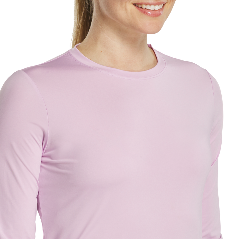 Long Sleeve Sun Protection Crew Neck Women - Orchid