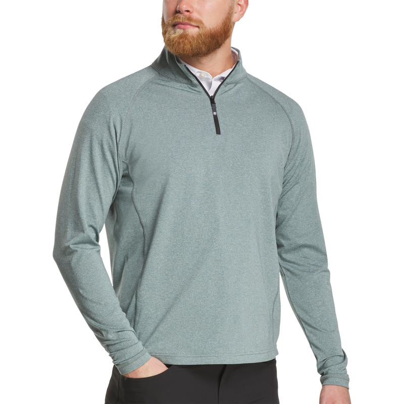 ThermoSeries Heather Brushed Back Mid-Layer - Green