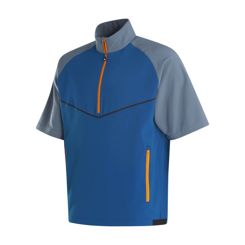 Zephyr Short Sleeve Windshirt - Indigo / Basalt