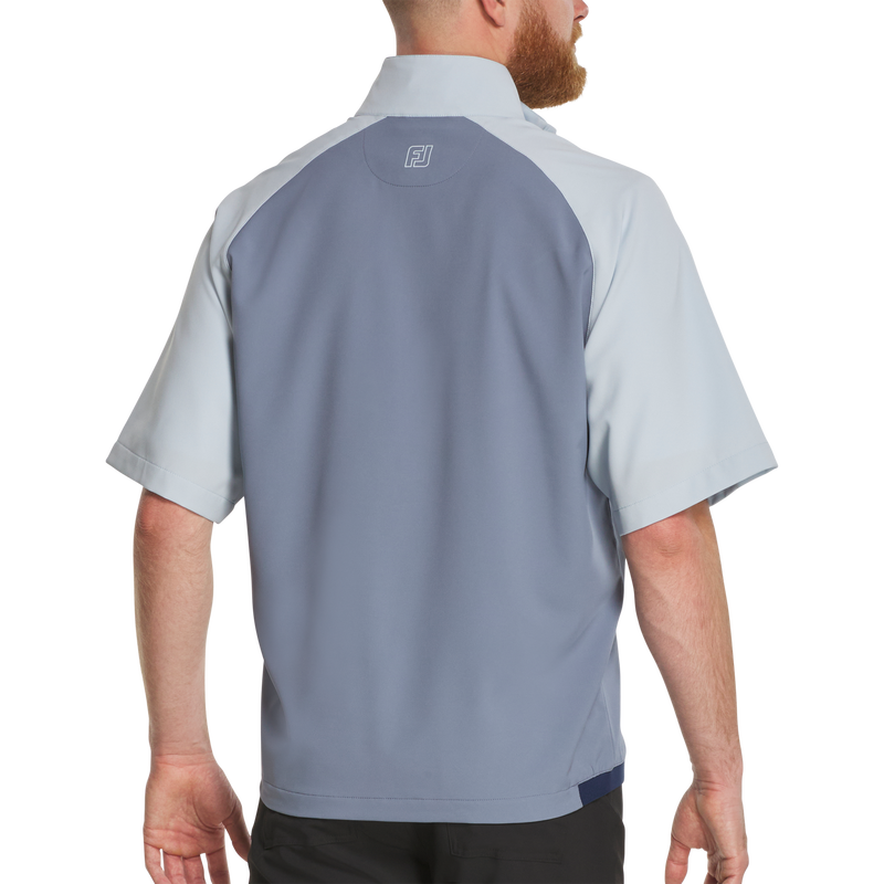 Zephyr Short Sleeve Windshirt - Niagra / Flint