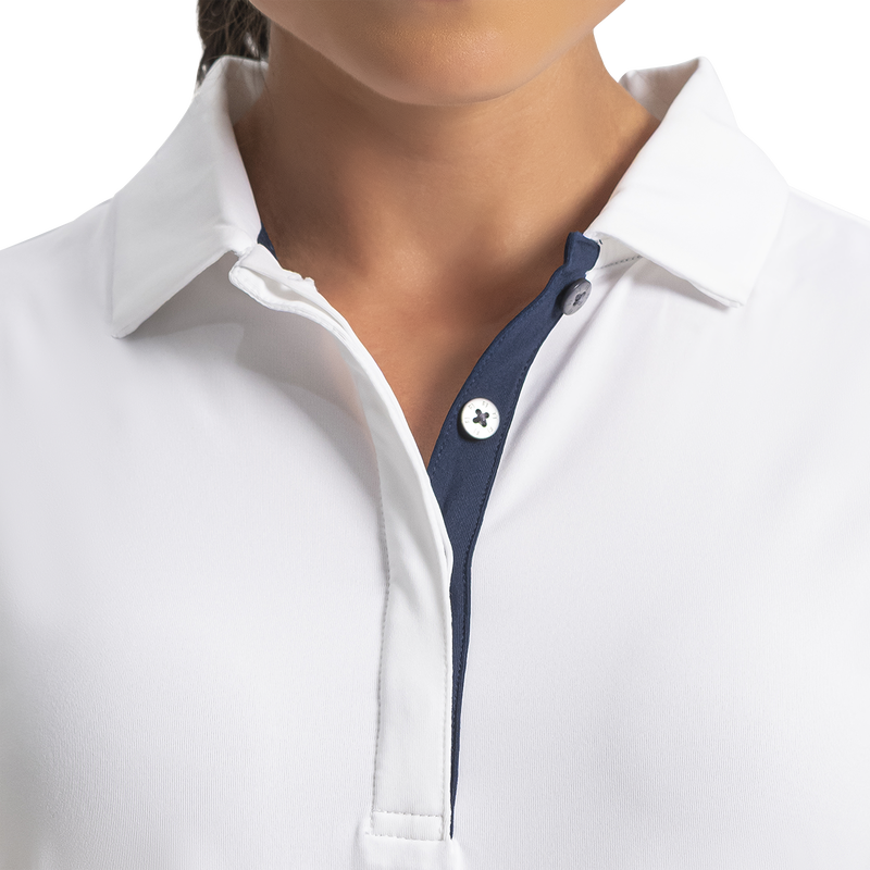 Sleeveless Lisle Women - White