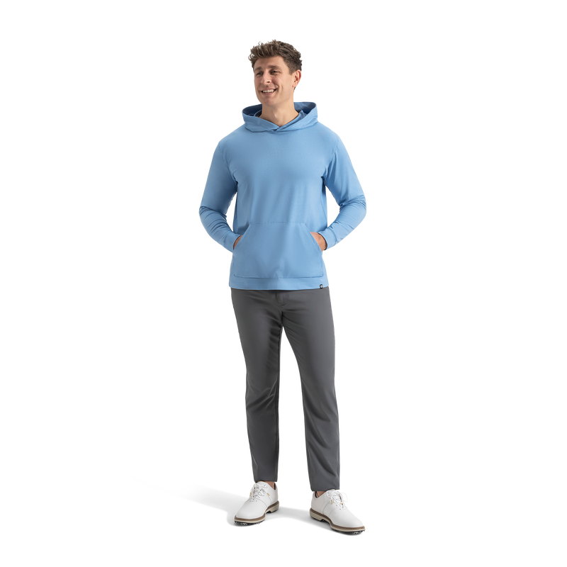 Approach Hoodie - Heather Pacific