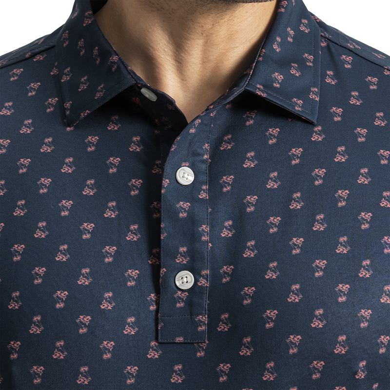 Island Ace Lisle - Navy / Nantucket Red
