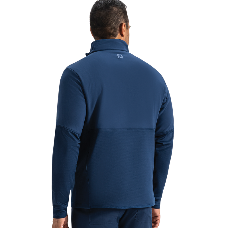 ThermoSeries Insulated Hybrid Pullover - Navy