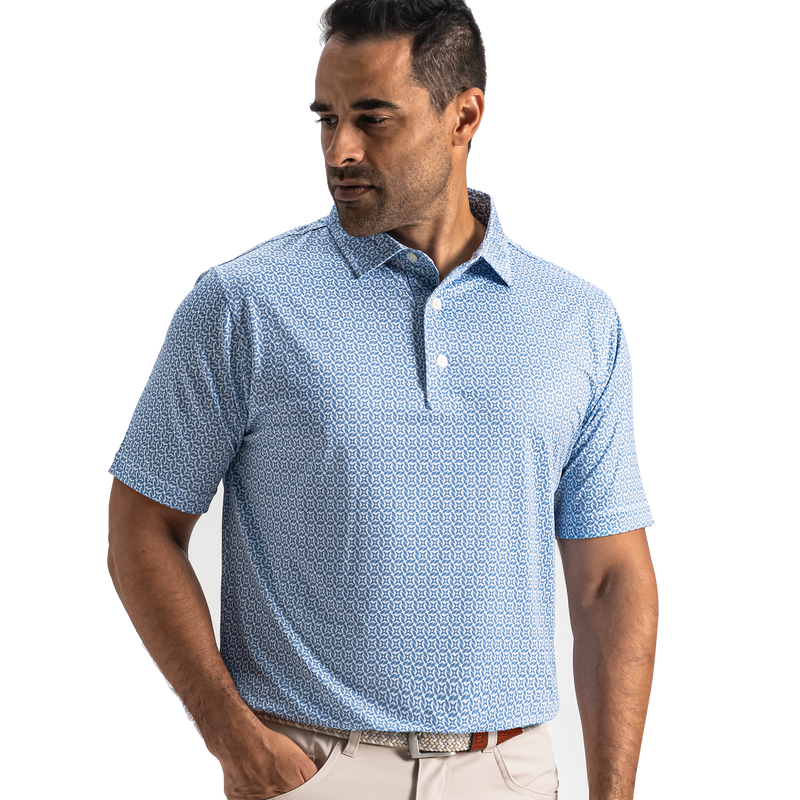 Club Cube Lisle - White / Riviera Blue