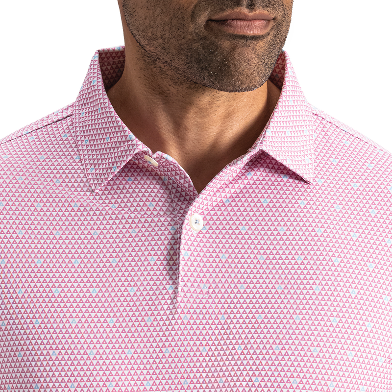 Order Geometric Lisle - White / Orchid Smoke / Blue Breeze