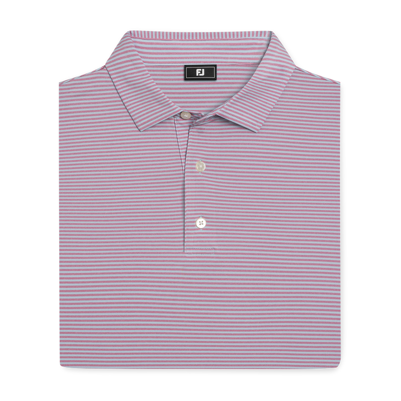 Heather Feeder Stripe Lisle - Blue Breeze / Orchid Smoke