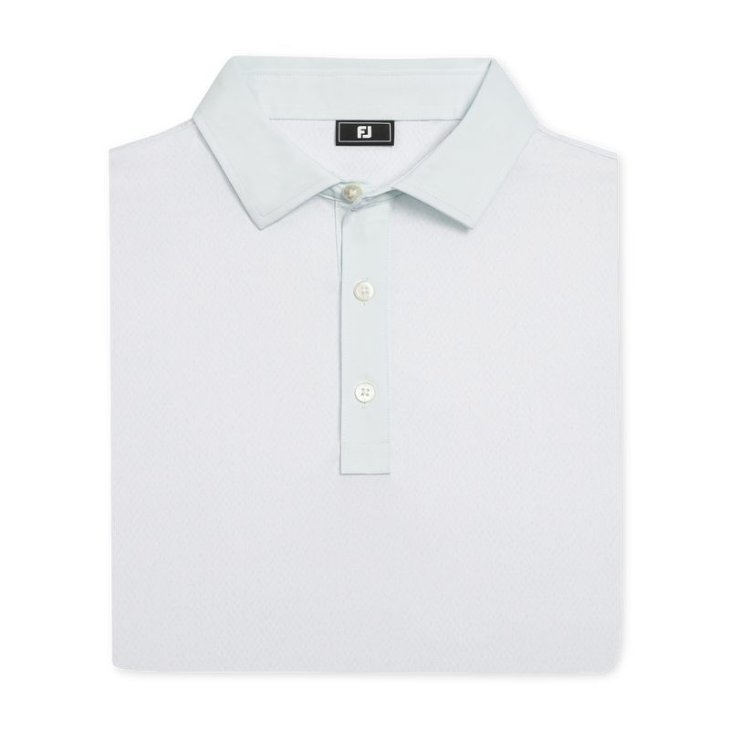 Tailor Texture Lisle - White / Mint Julep
