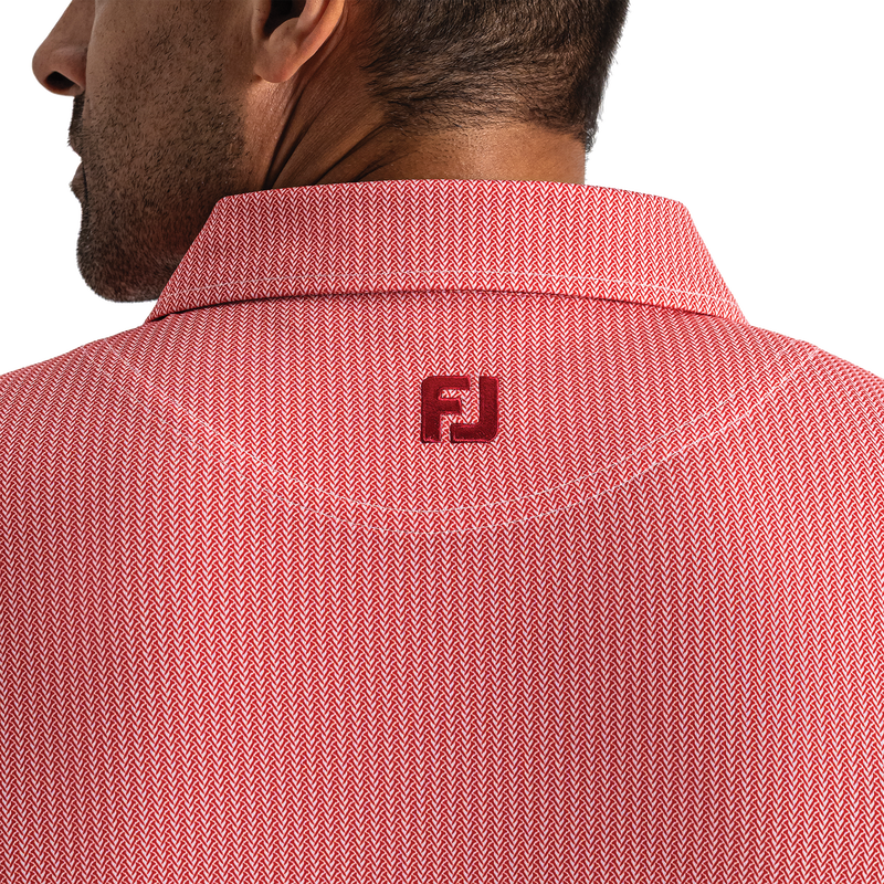 Tee Time Lisle - White / Crimson