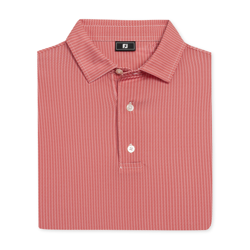 Tee Time Lisle - White / Crimson