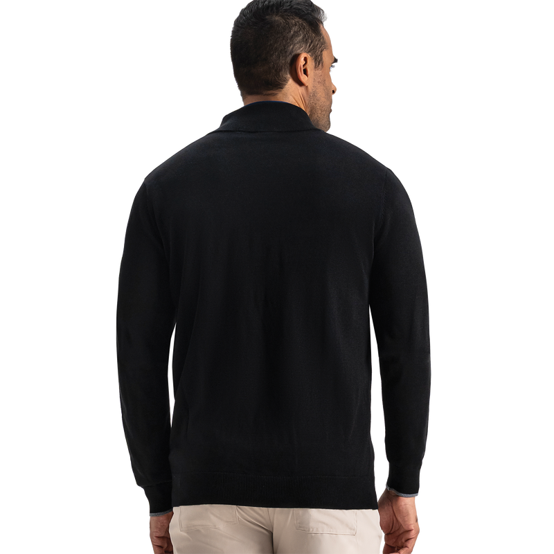 Half-Zip Sweater (Men's) - Black / Charcoal